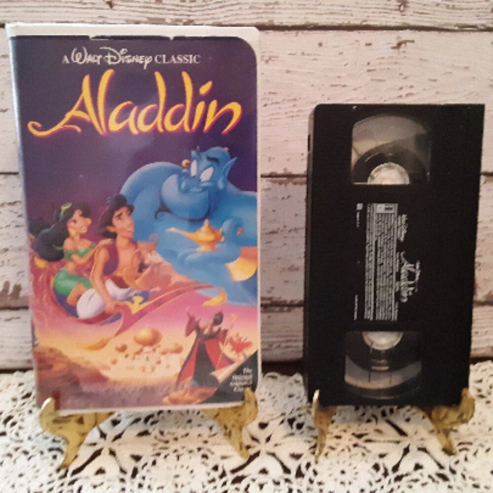 Walt Disney - Aladdin "Black Diamond" VHS Tape